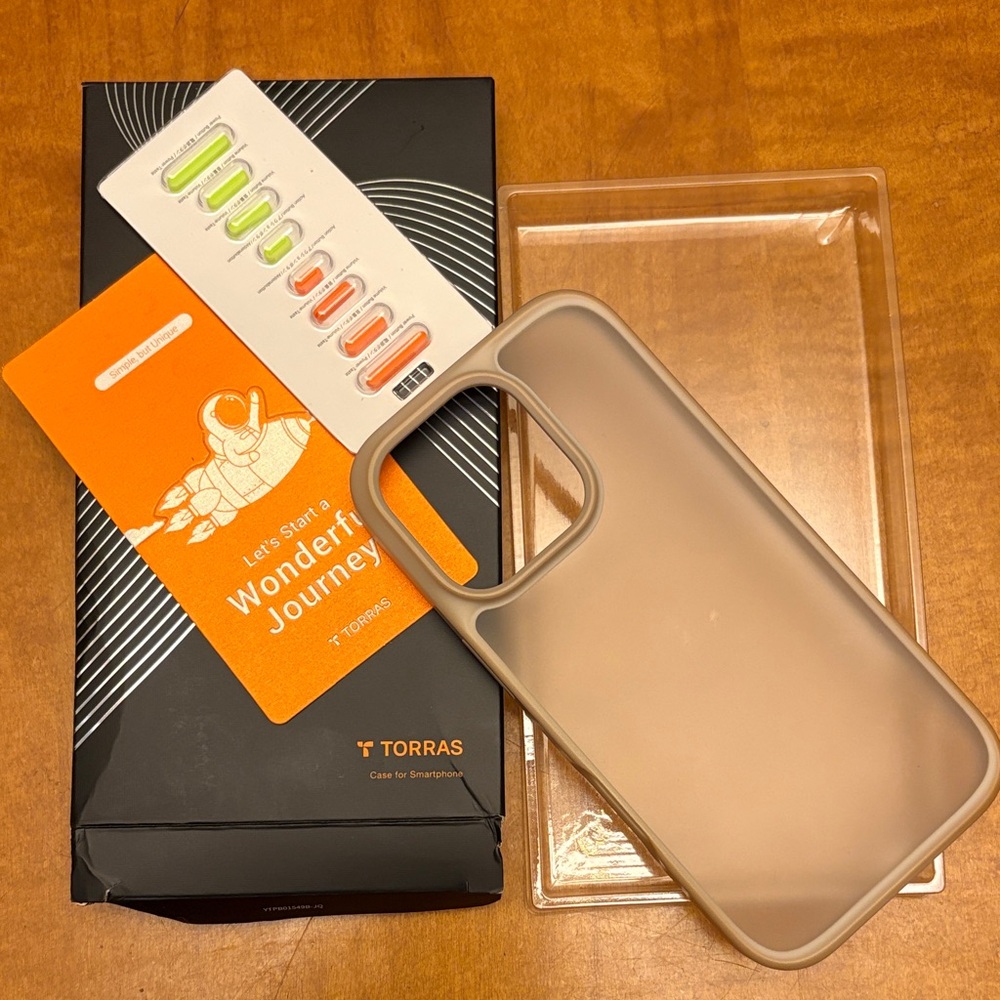 Cream/Tan Phone Case for Stylish Protection